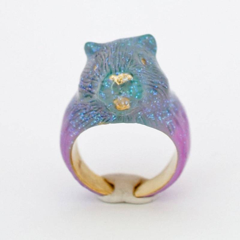 Ring Amethyst Bär Ring Amethyst Bär von MONVATOOLondon