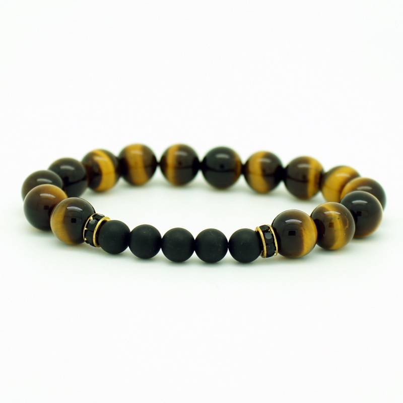 Schwarze Tiger-Armband Schwarze Tiger-Armband von MONVATOOLondon