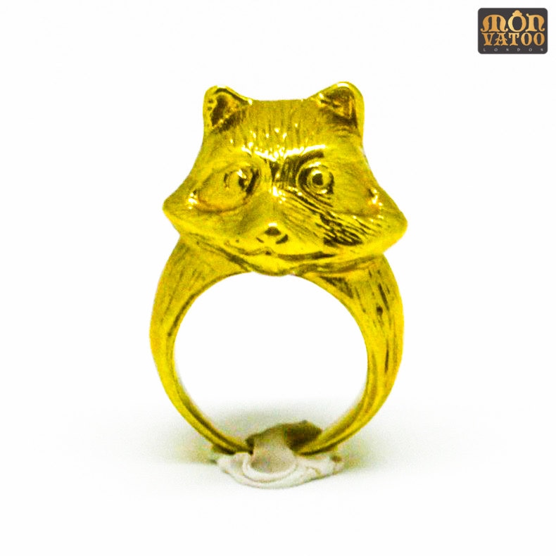 Vergoldeter Fuchs Ring Vergoldeter Fuchs Ring von MONVATOOLondon