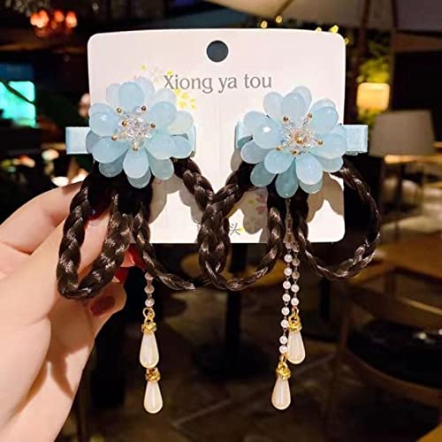 Haarspange im chinesischen Stil, Hanfu-Kopfschmuck, Haarschmuck, Quaste, Haarschmuck, Haarschmuck, 2 Stück von MOOCO MORNING