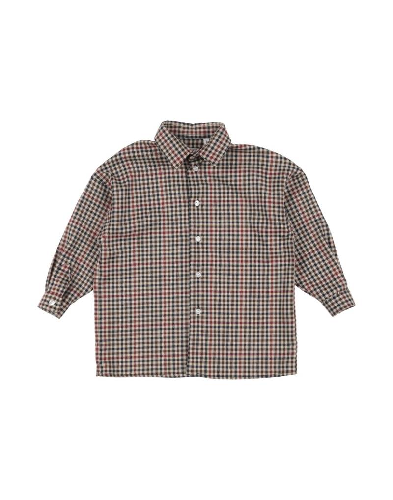 MOOD_ONE Hemd Kinder Braun von MOOD_ONE