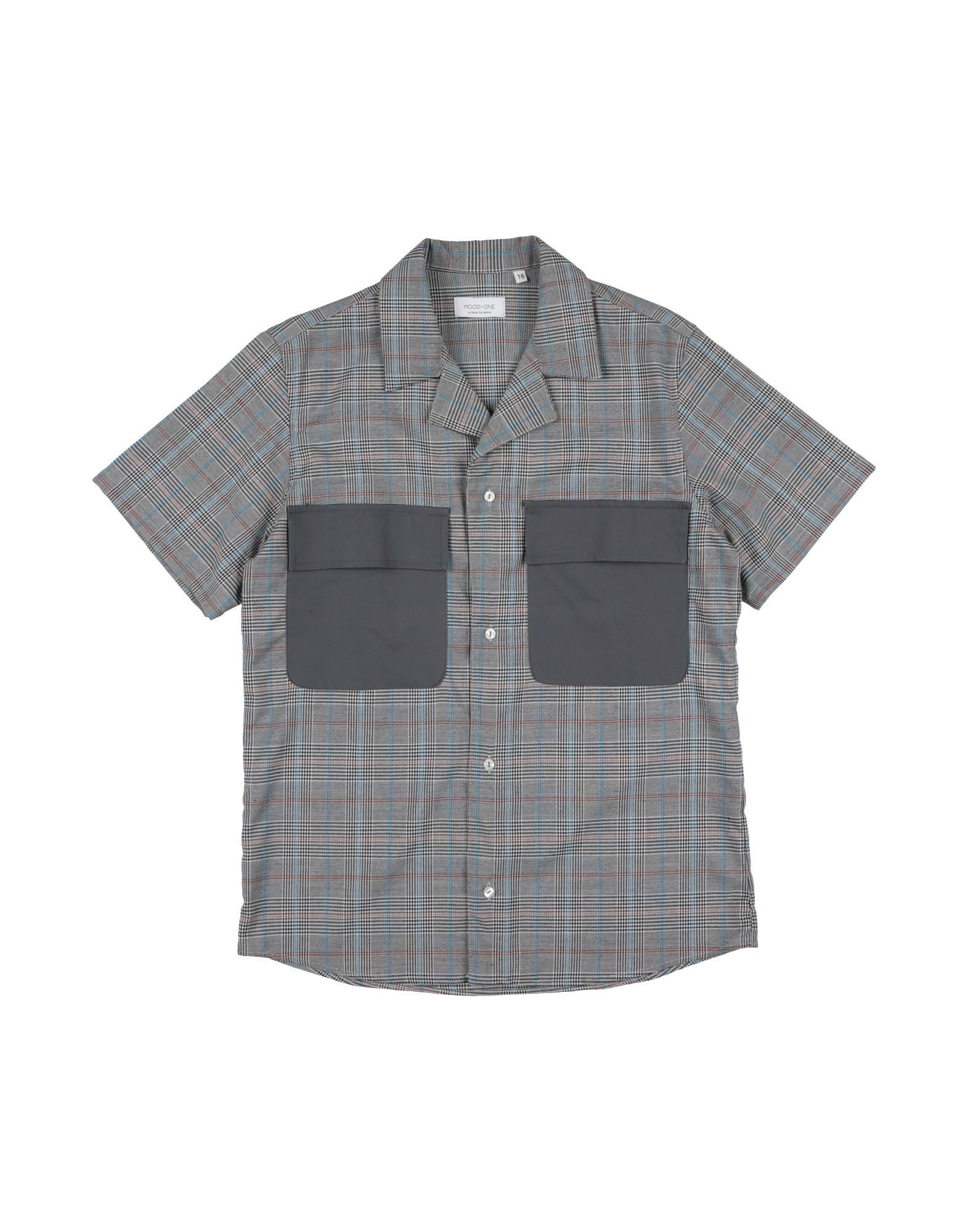 MOOD_ONE Hemd Kinder Schwarz von MOOD_ONE