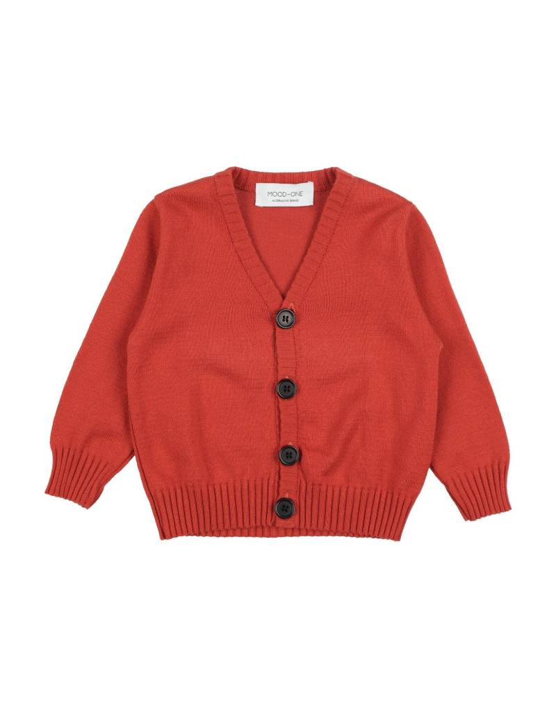 MOOD_ONE Strickjacke Kinder Rostrot von MOOD_ONE