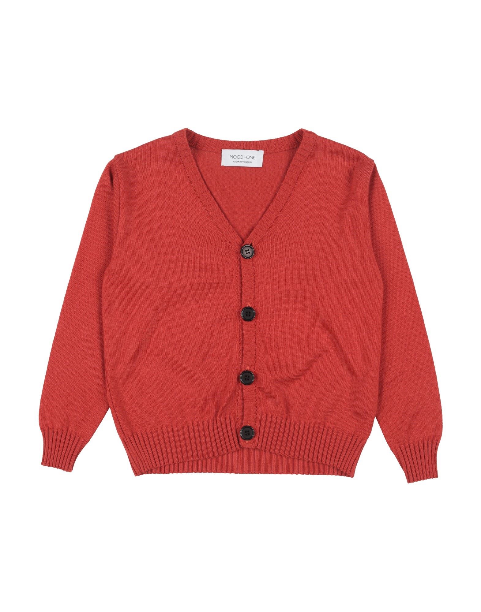 MOOD_ONE Strickjacke Kinder Rostrot von MOOD_ONE