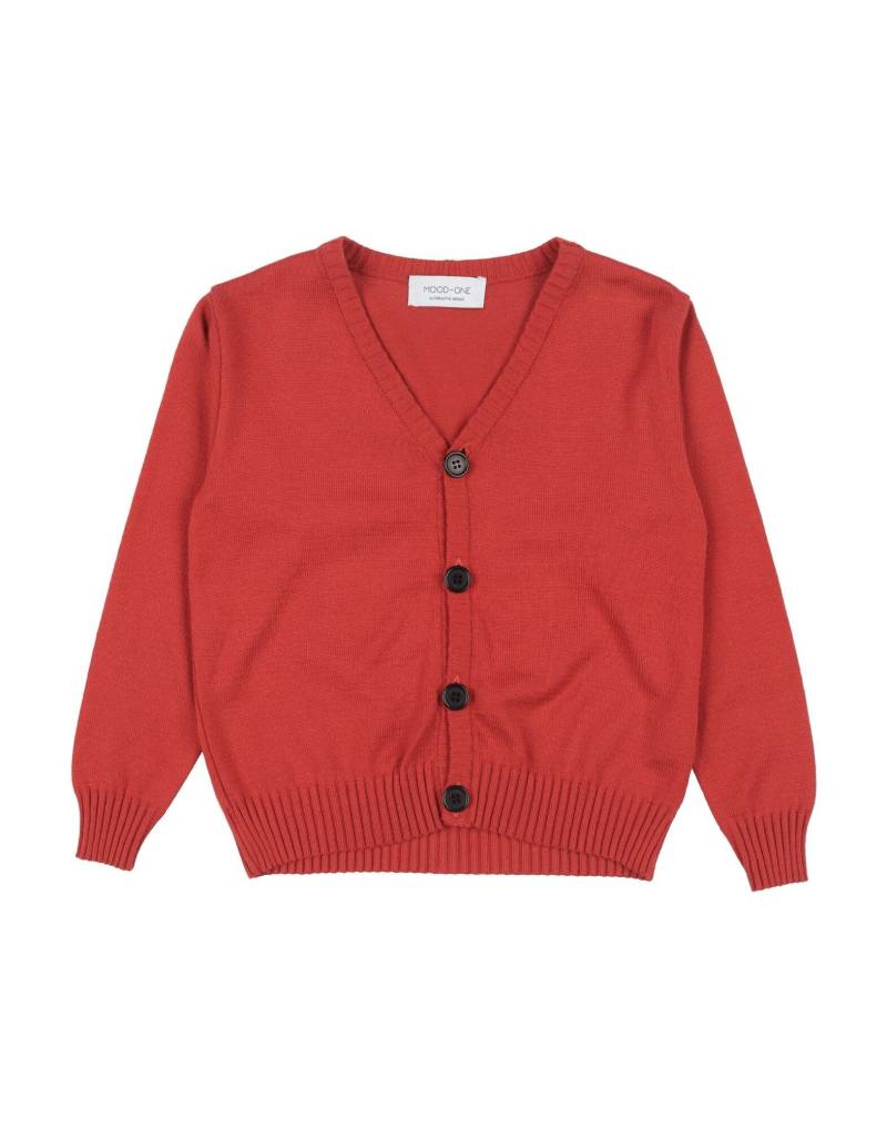 MOOD_ONE Strickjacke Kinder Rostrot von MOOD_ONE
