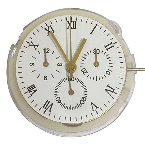 30,4 mm Automatik-Uhrwerk, 25 Schmuckstücke, Tag-Datum, Chronograph-Uhrwerk für ETA 7753 von MOOKEENONE