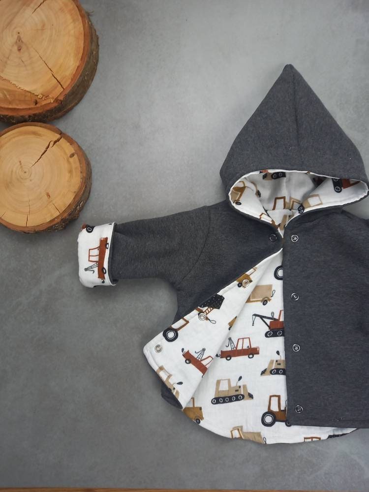 Wendejacke, Sweatjacke, Jacke, Übergangsjacke von MOOMAsz