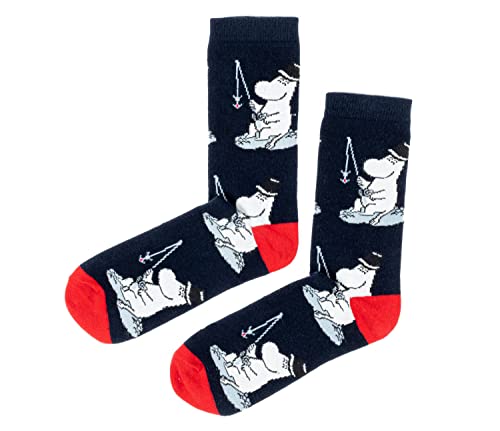 Moominpappa Fishing Men's Moomin Socks herrensocken, Moominpappa Fishing Men's Moomin Socks herrensocken, von MOOMIN BY NORDICBUDDIES