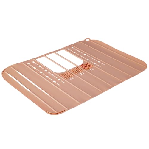 Faltbare Spülbeckenabdeckungen aus Silikon, Kosmetikpinselmatte, kleine Badezimmer-Waschbecken, Make-up-Organizer-Matte von MOONDAME