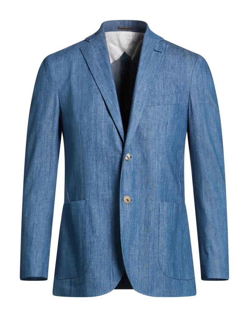 MOORER Blazer Herren Blau von MOORER