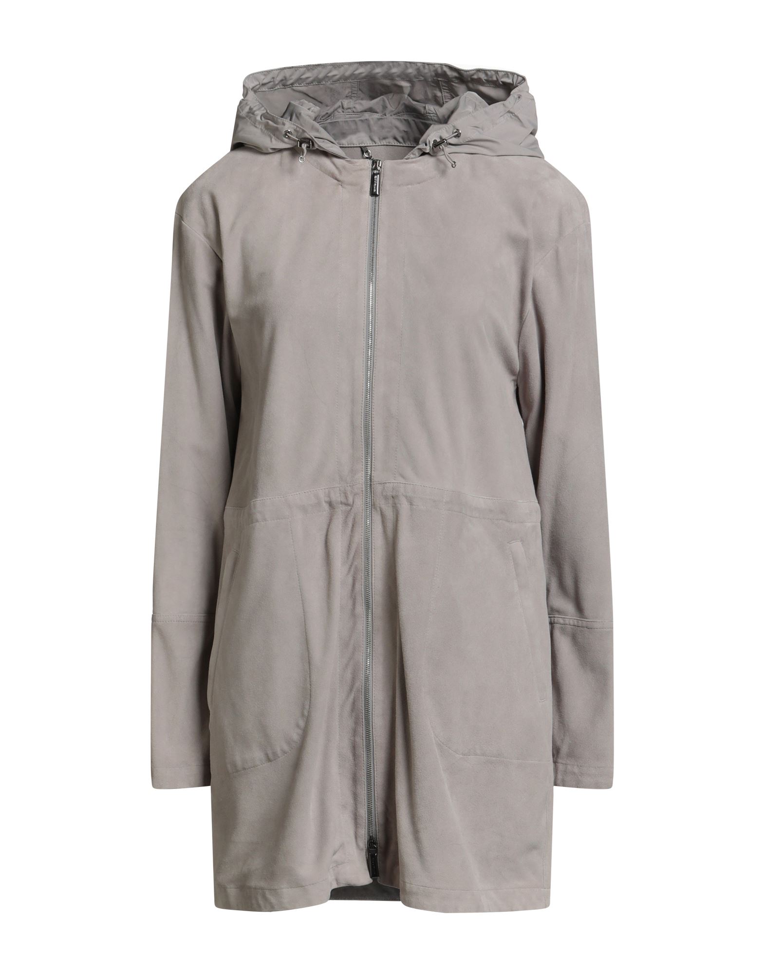 MOORER Jacke, Mantel & Trenchcoat Damen Hellgrau von MOORER