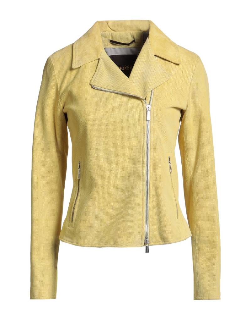 MOORER Jacke & Anorak Damen Gelb von MOORER