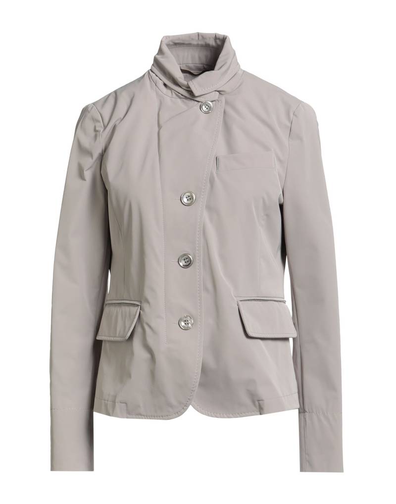 MOORER Jacke & Anorak Damen Hellgrau von MOORER