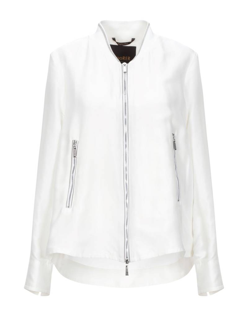 MOORER Jacke & Anorak Damen Weiß von MOORER