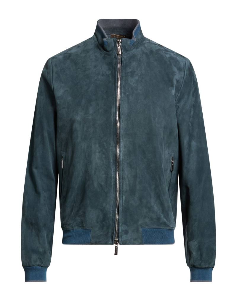 MOORER Jacke & Anorak Herren Aquamarin von MOORER