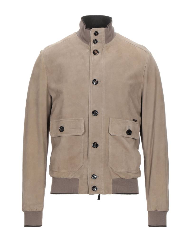 MOORER Jacke & Anorak Herren Beige von MOORER
