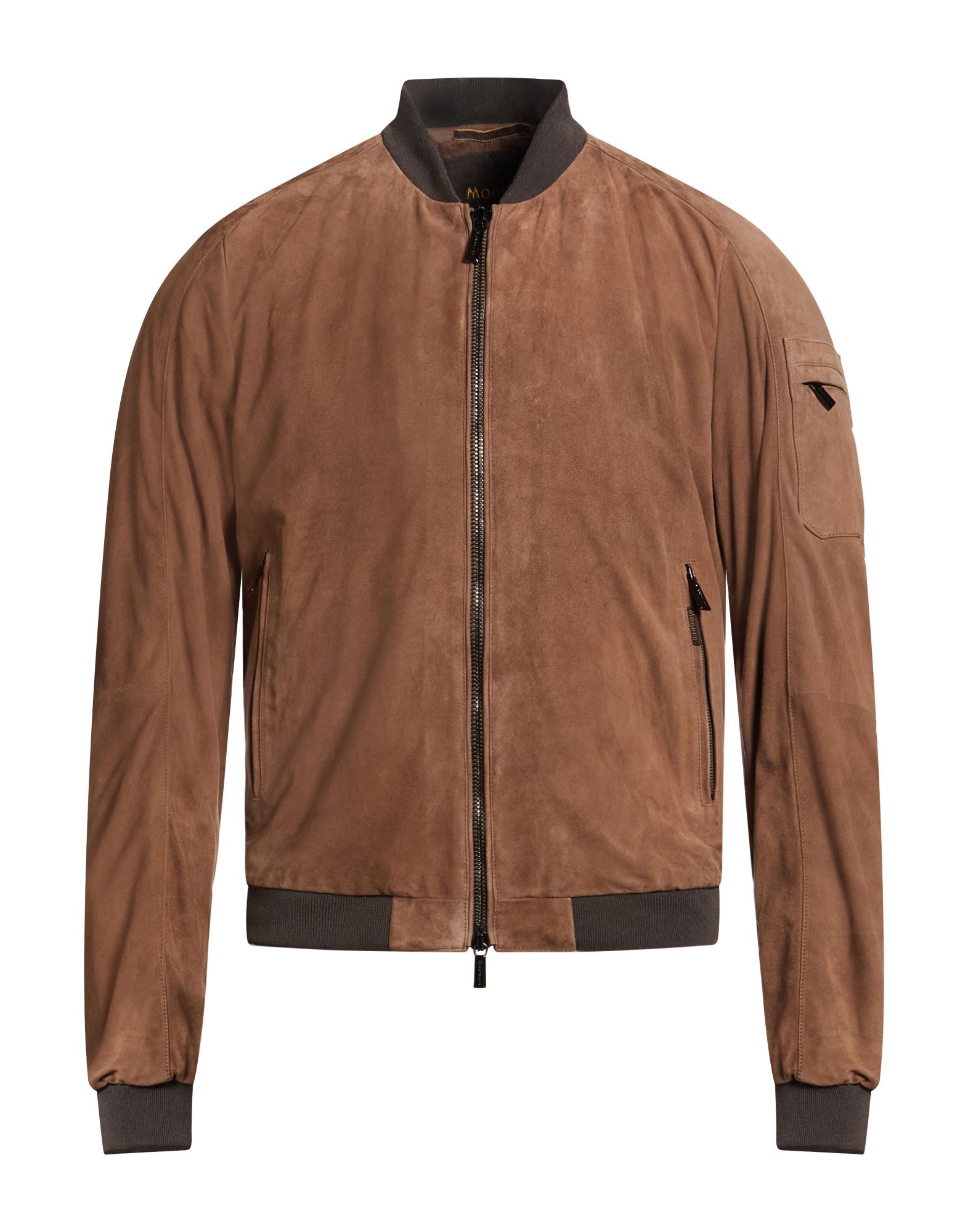 MOORER Jacke & Anorak Herren Braun von MOORER