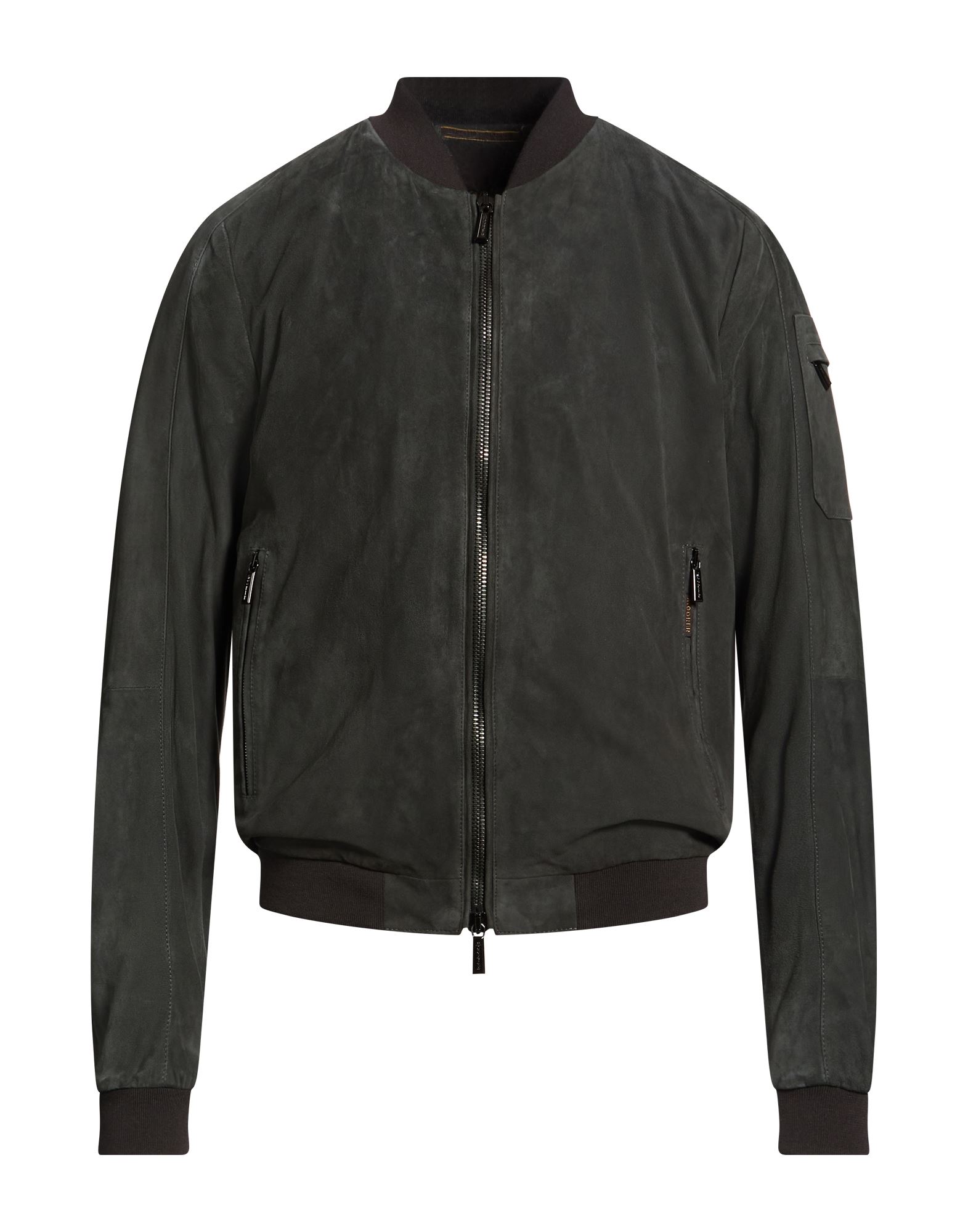 MOORER Jacke & Anorak Herren Braungrau von MOORER