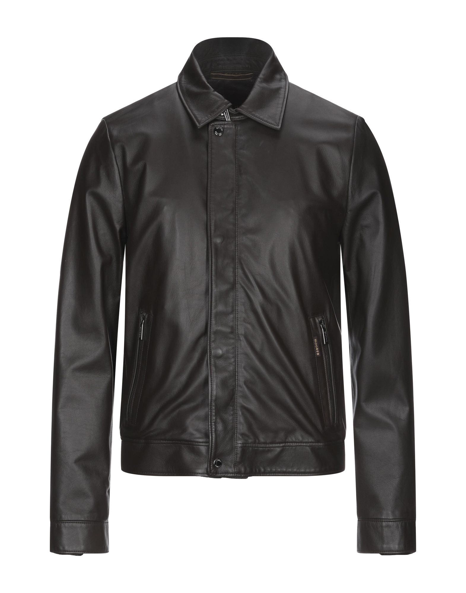 MOORER Jacke & Anorak Herren Dunkelbraun von MOORER