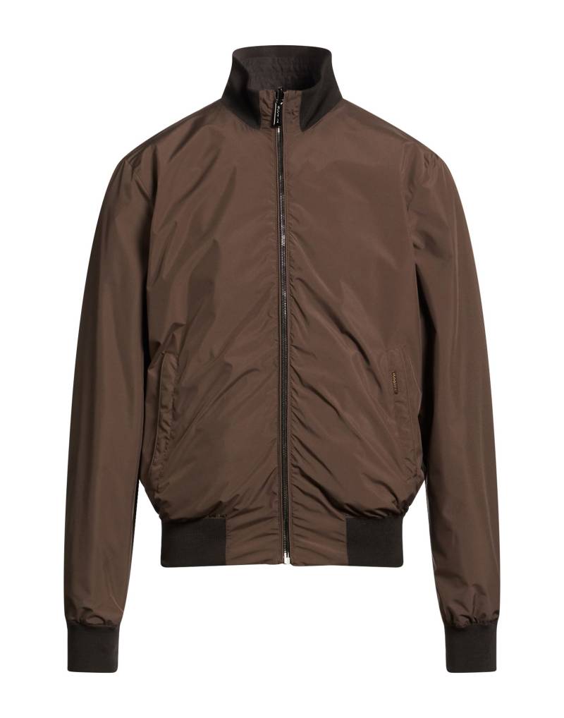 MOORER Jacke & Anorak Herren Dunkelbraun von MOORER