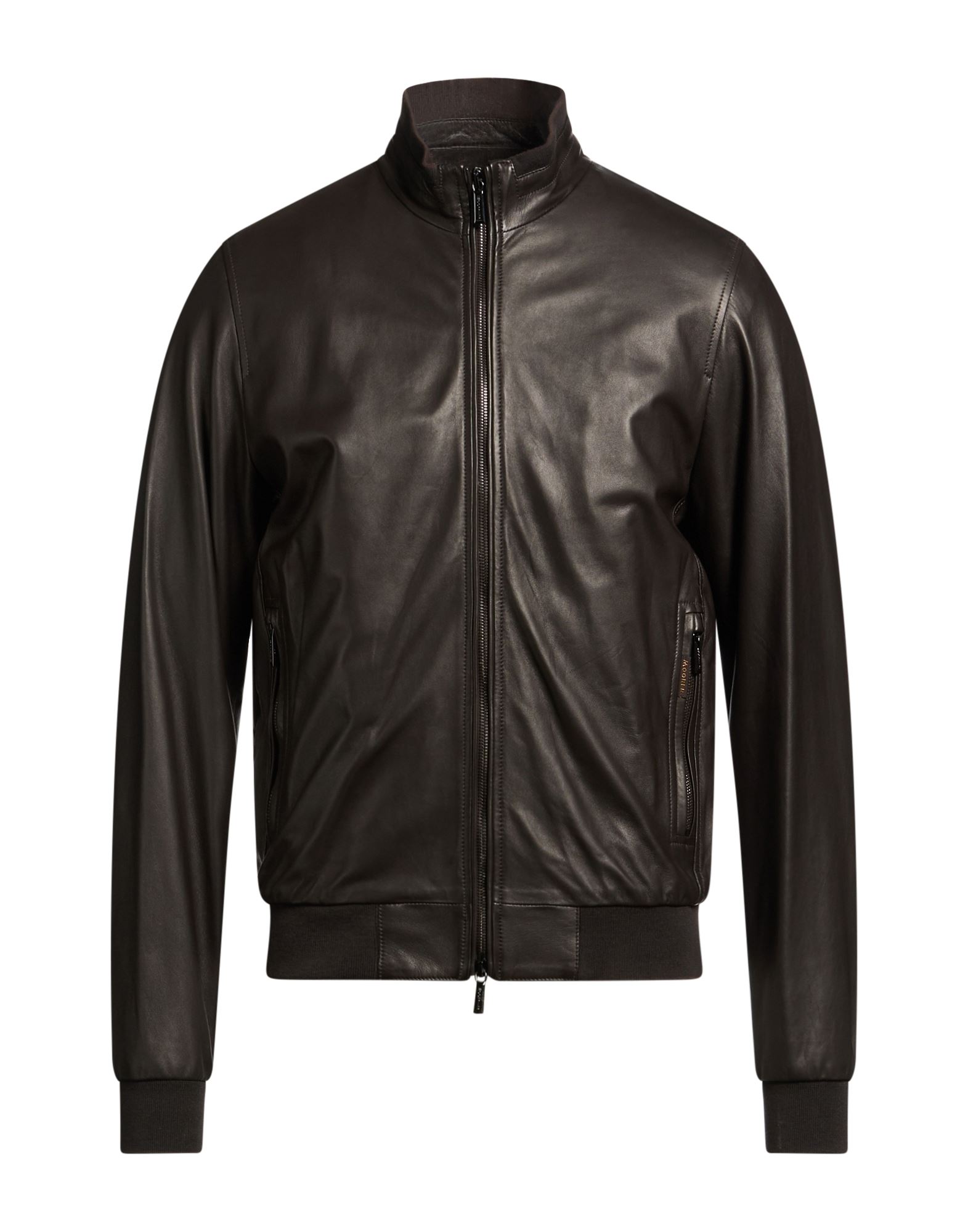 MOORER Jacke & Anorak Herren Dunkelbraun von MOORER