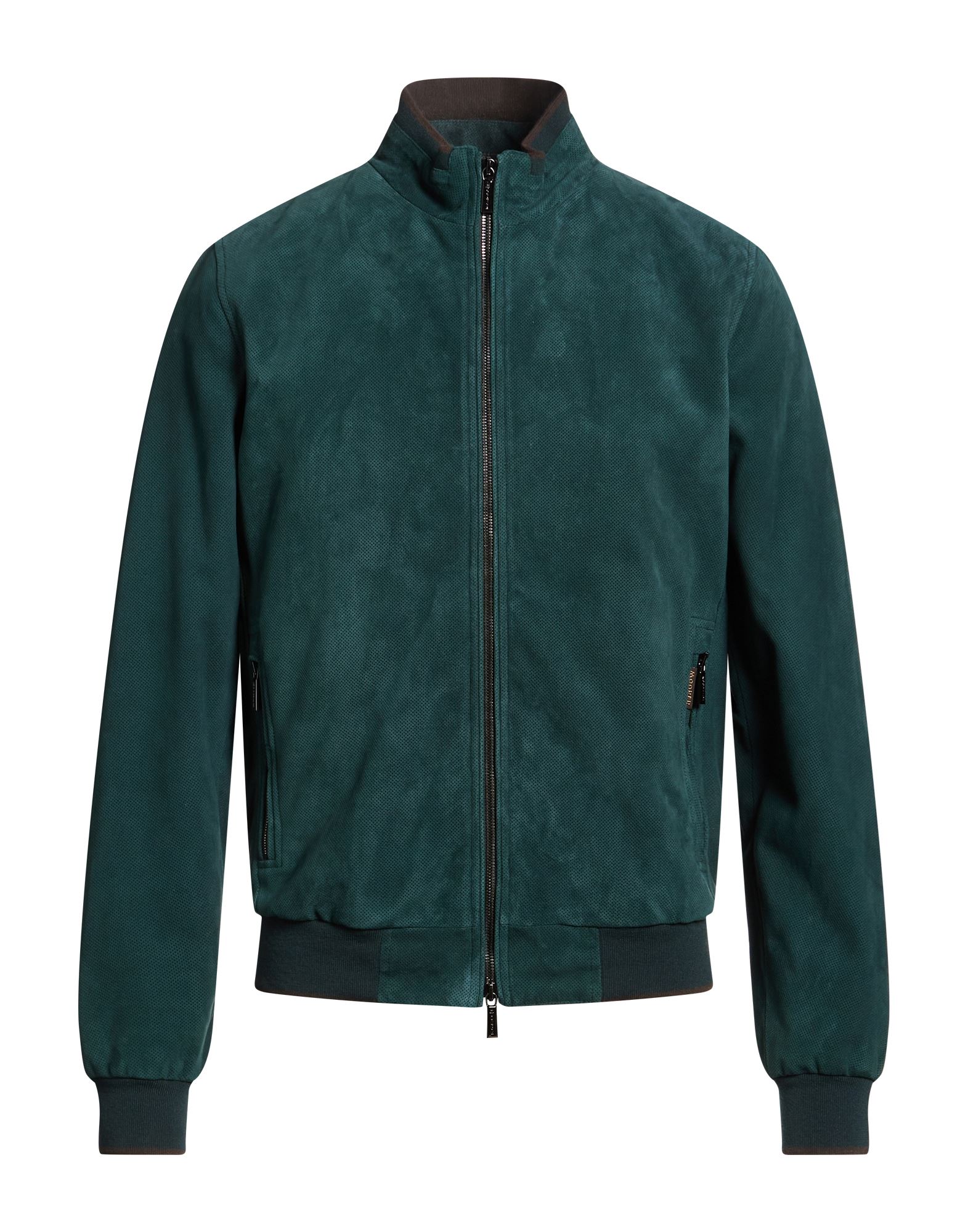 MOORER Jacke & Anorak Herren Dunkelgrün von MOORER