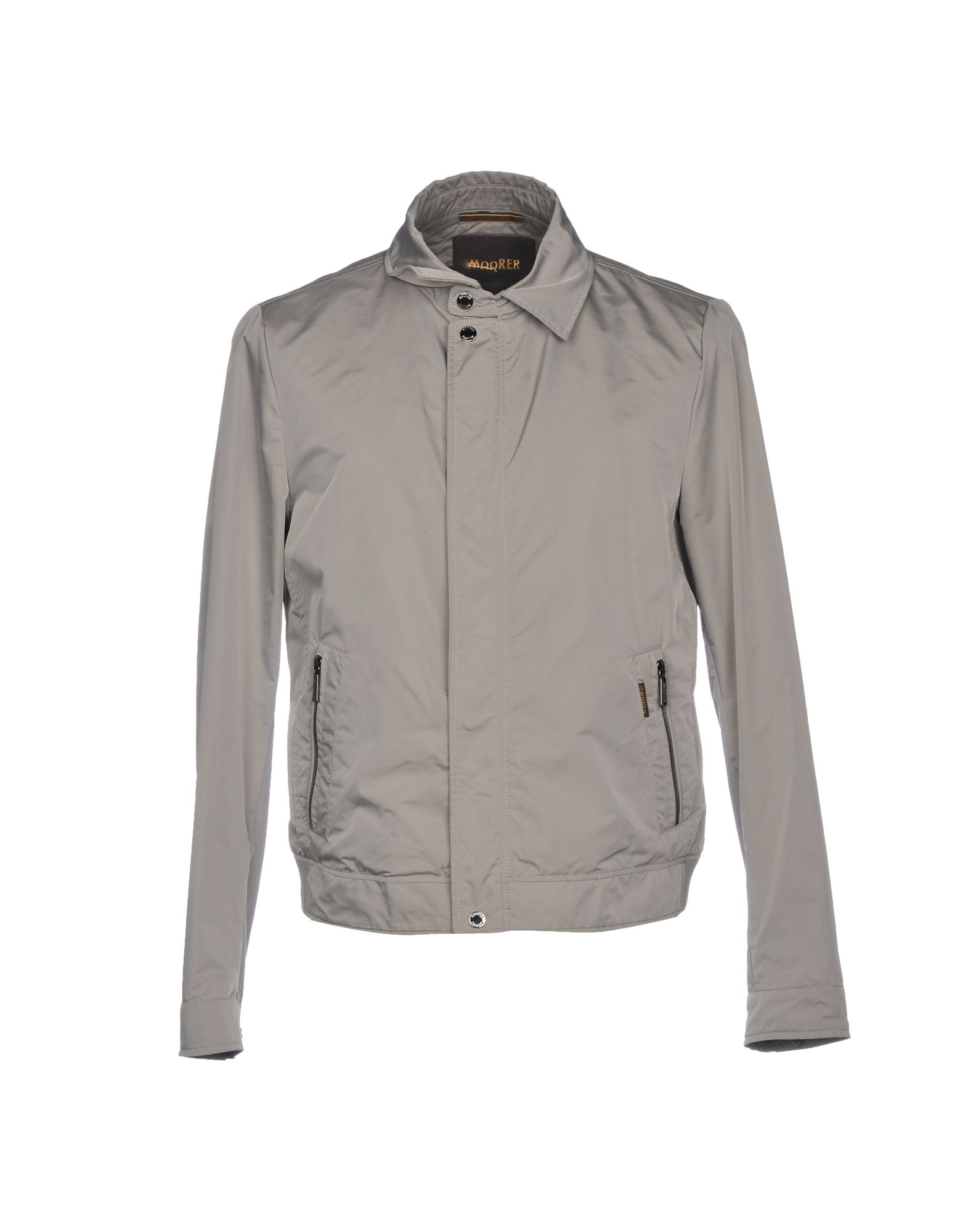 MOORER Jacke & Anorak Herren Grau von MOORER
