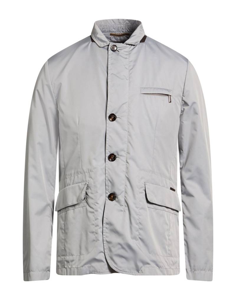 MOORER Jacke & Anorak Herren Hellgrau MOORER Jacke & Anorak Herren Hellgrau von MOORER