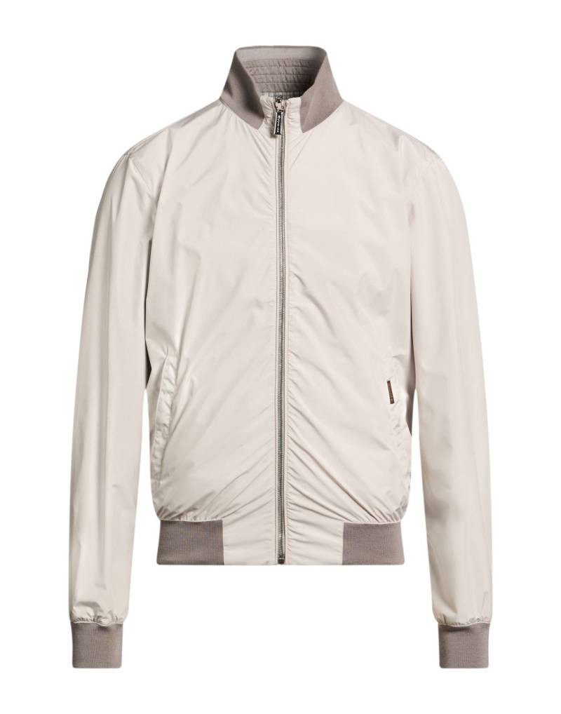 MOORER Jacke & Anorak Herren Hellgrau von MOORER