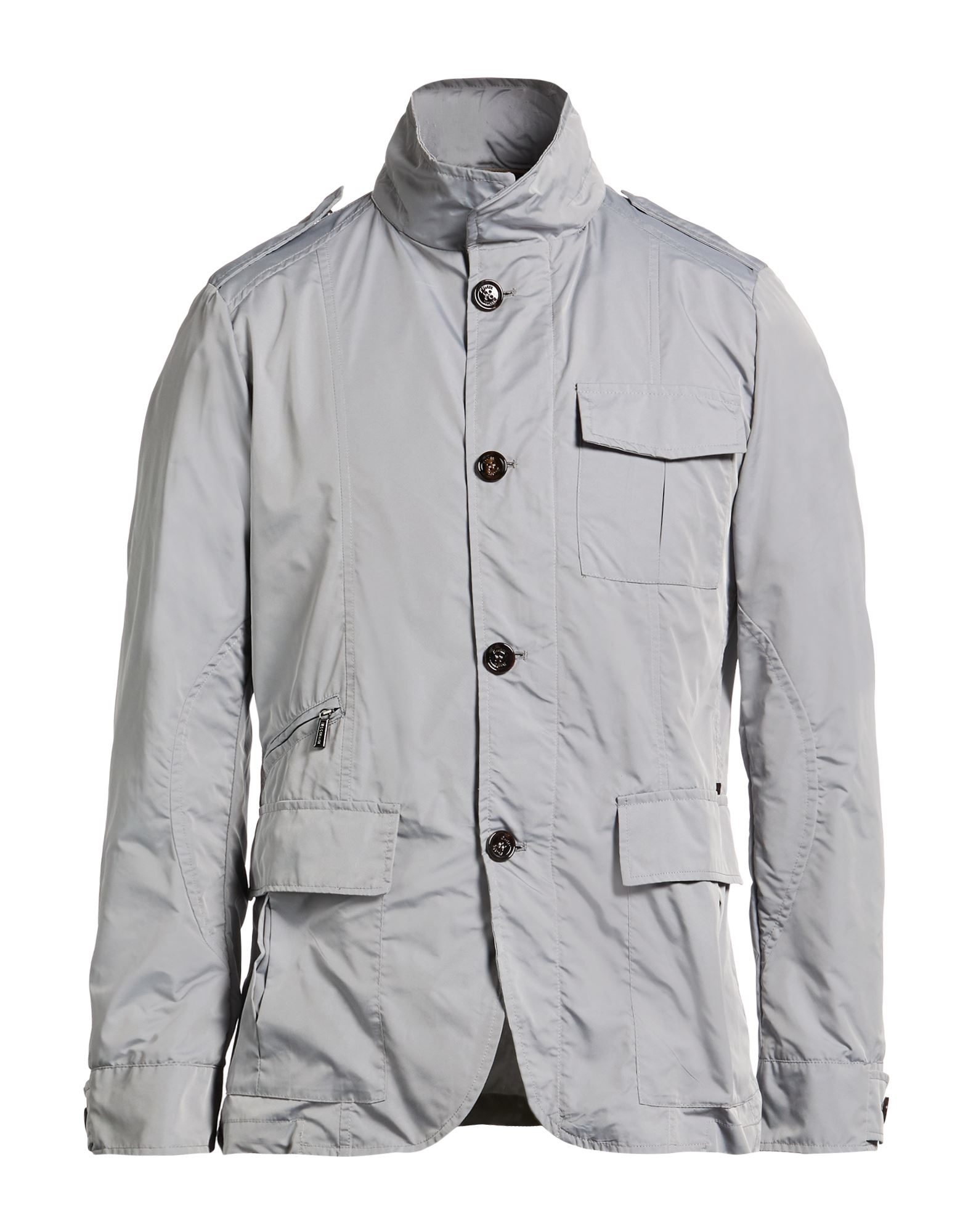 MOORER Jacke & Anorak Herren Hellgrau von MOORER