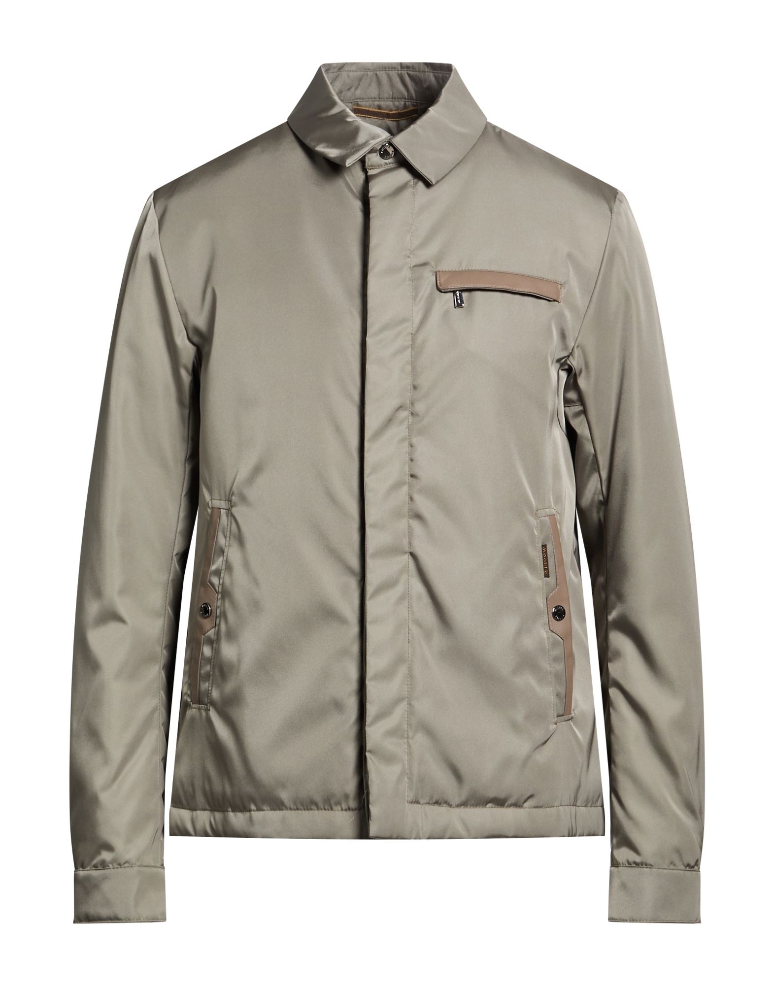 MOORER Jacke & Anorak Herren Hellgrau von MOORER