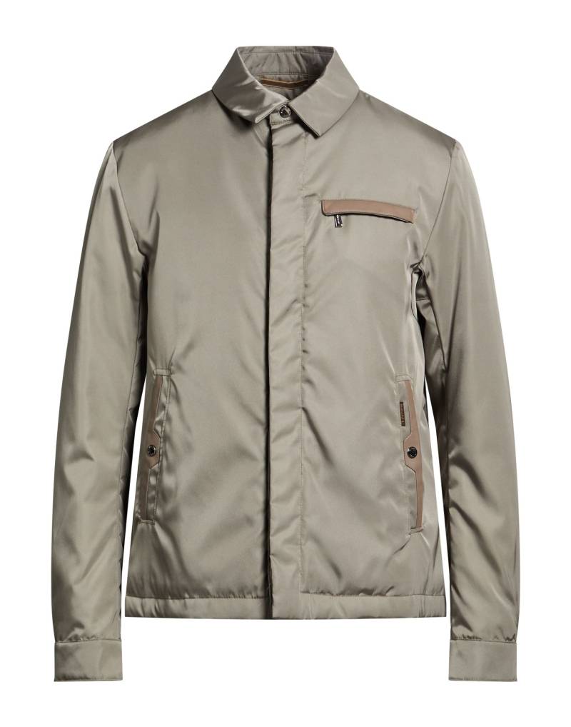 MOORER Jacke & Anorak Herren Hellgrau von MOORER