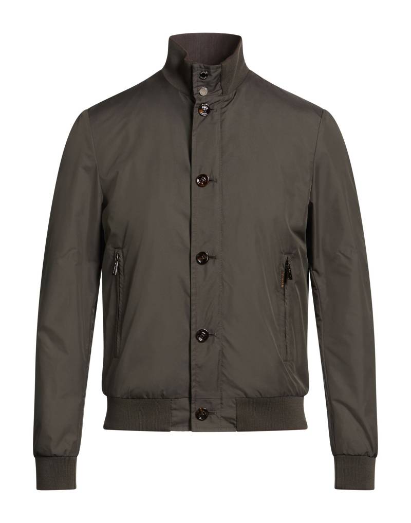 MOORER Jacke & Anorak Herren Militärgrün von MOORER