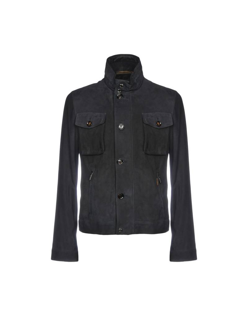 MOORER Jacke & Anorak Herren Nachtblau von MOORER