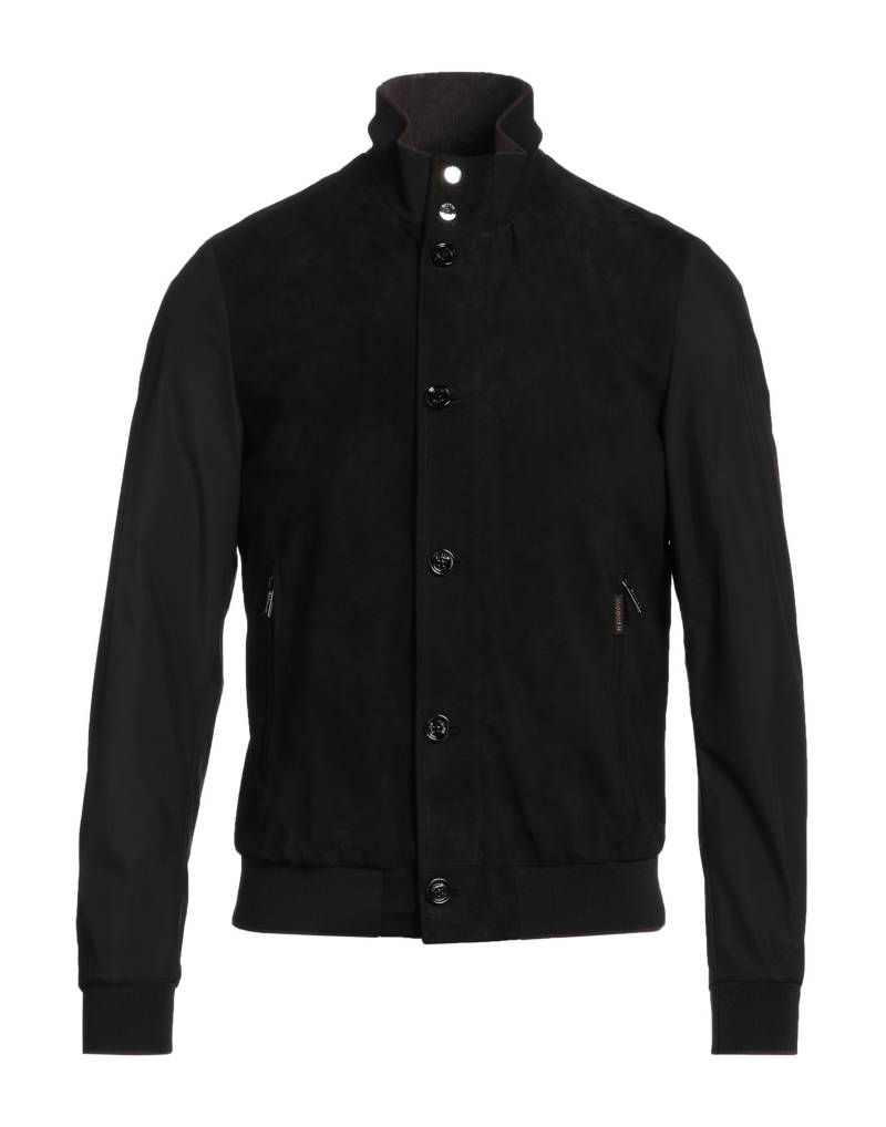 MOORER Jacke & Anorak Herren Schwarz von MOORER