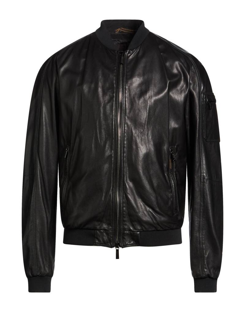 MOORER Jacke & Anorak Herren Schwarz von MOORER