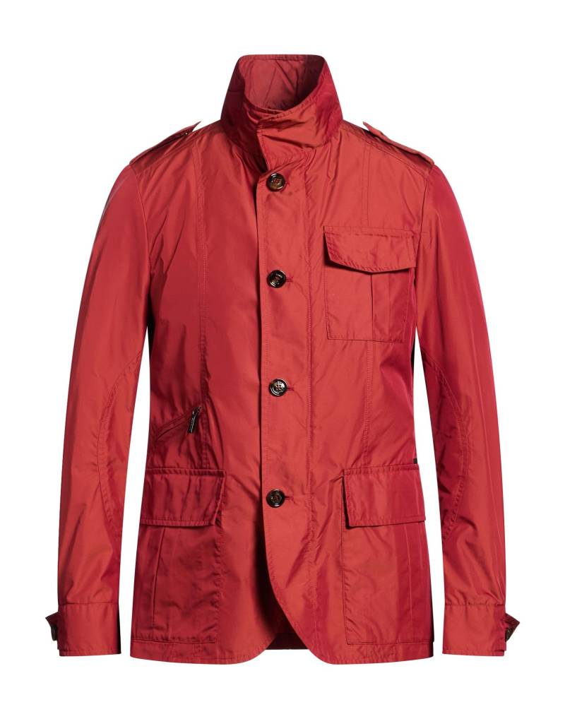 MOORER Jacke & Anorak Herren Ziegelrot von MOORER