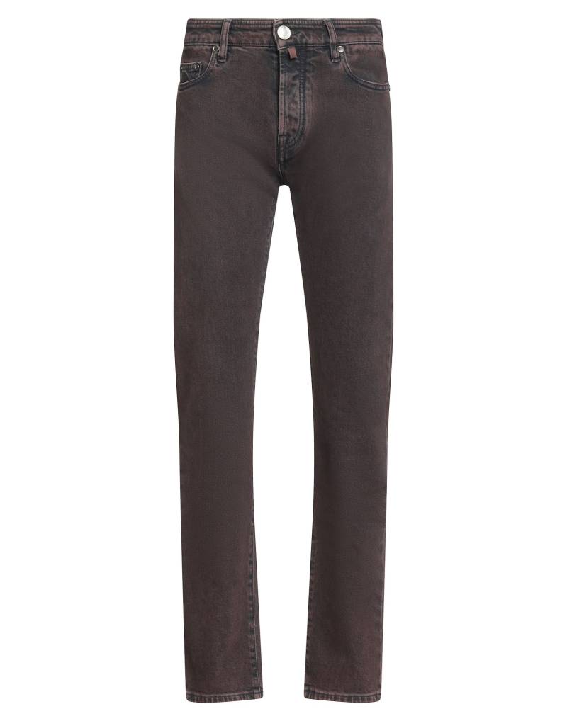 MOORER Jeanshose Herren Schokobraun von MOORER