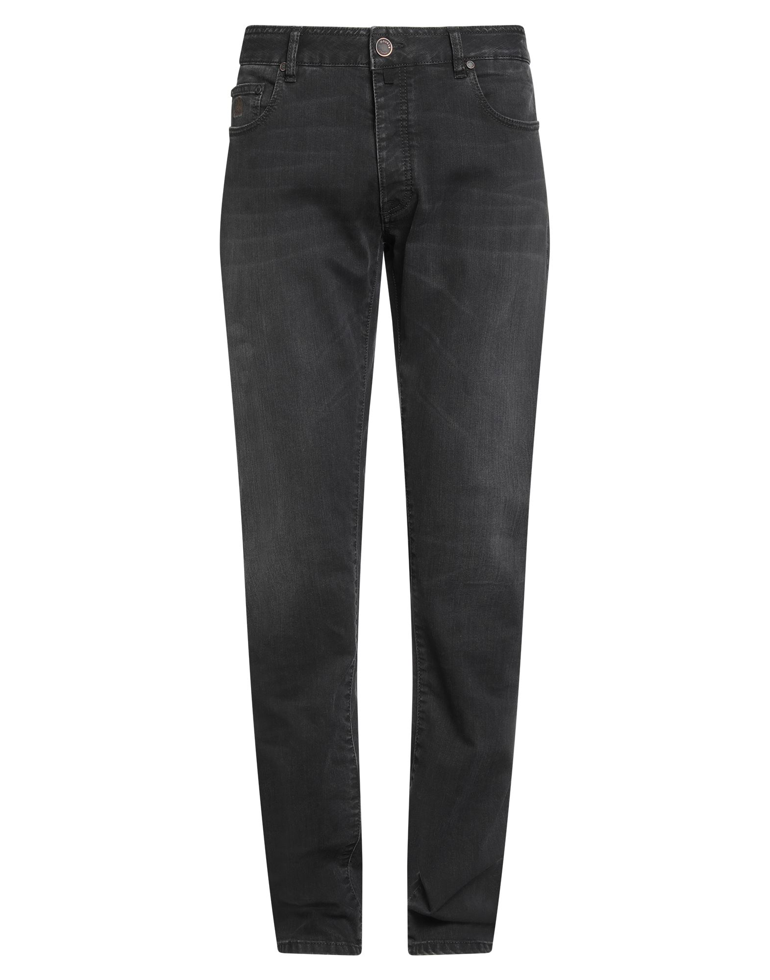 MOORER Jeanshose Herren Schwarz von MOORER