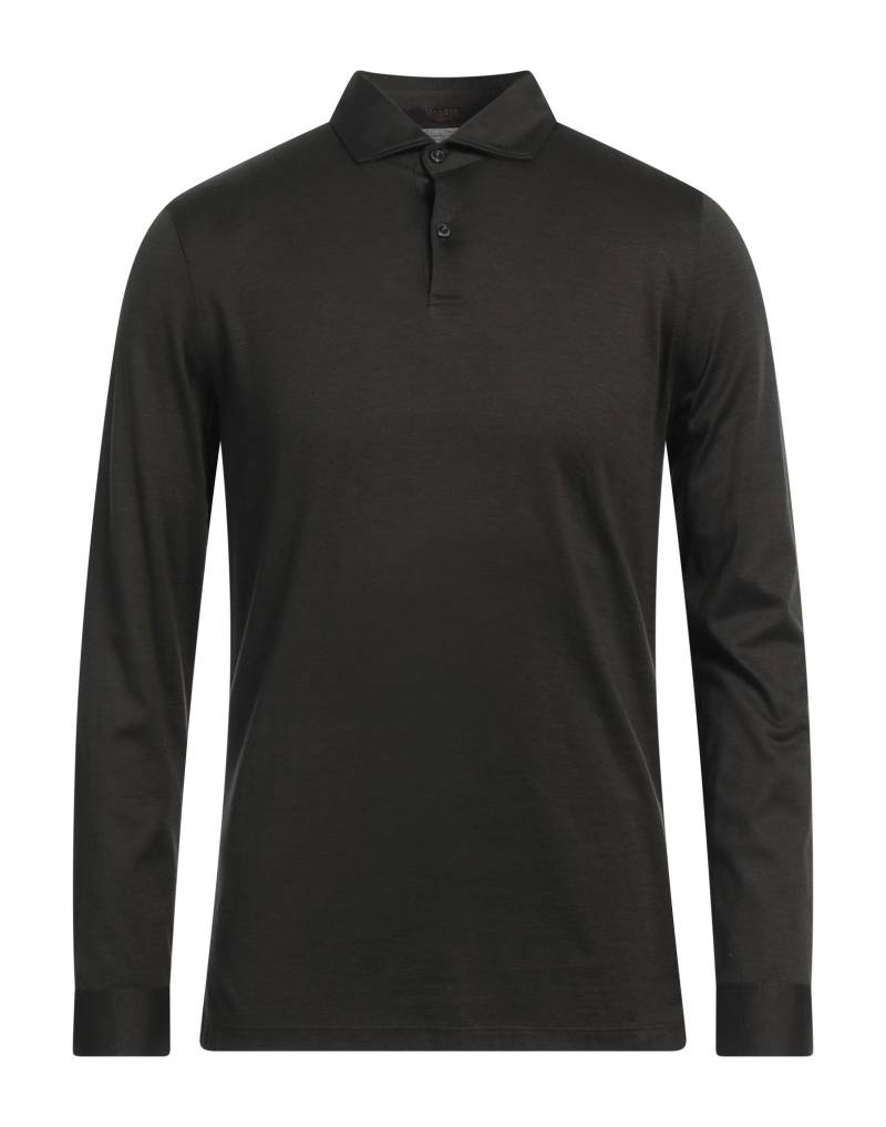 MOORER Poloshirt Herren Dunkelgrün MOORER Poloshirt Herren Dunkelgrün von MOORER