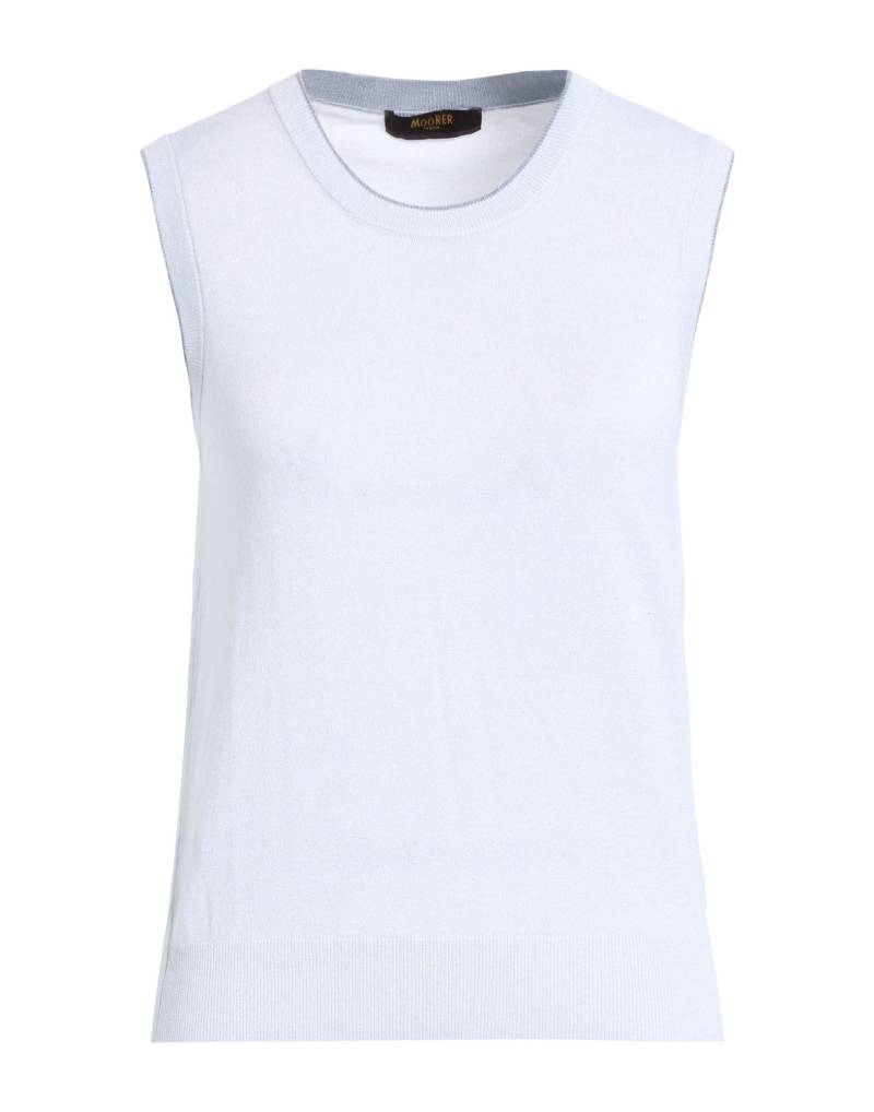 MOORER Pullover Damen Hellgrau von MOORER