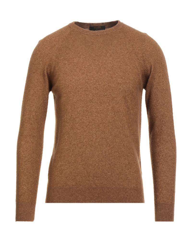 MOORER Pullover Herren Braun von MOORER
