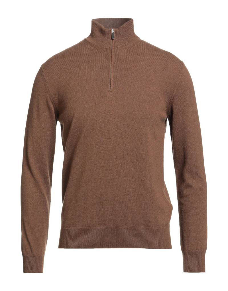 MOORER Pullover Herren Hellbraun von MOORER