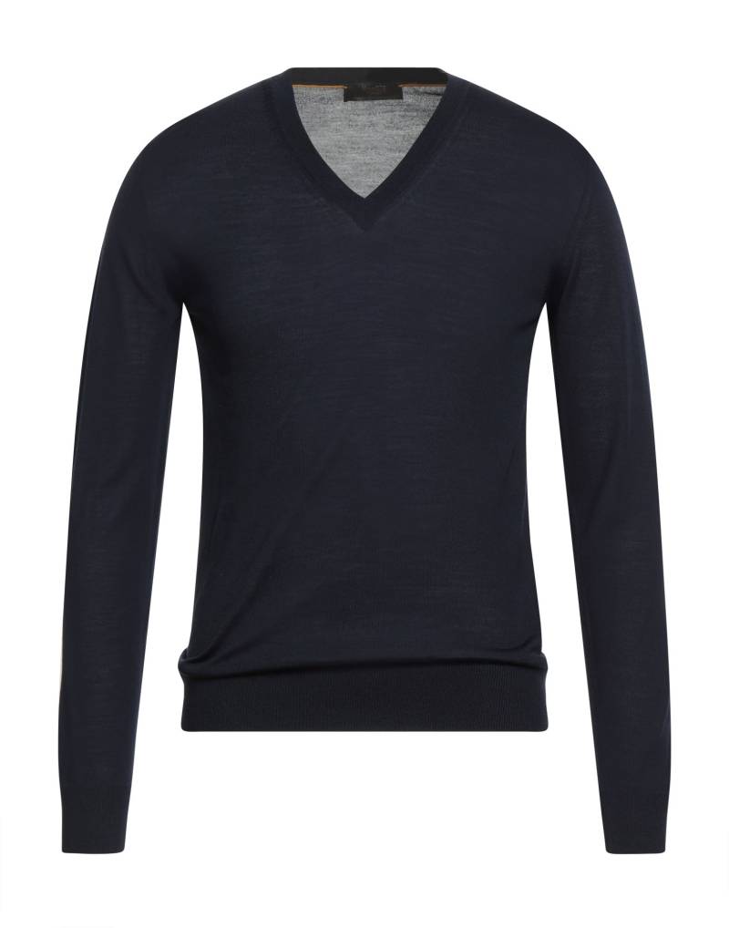 MOORER Pullover Herren Nachtblau von MOORER