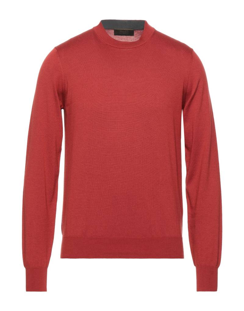 MOORER Pullover Herren Rostrot von MOORER