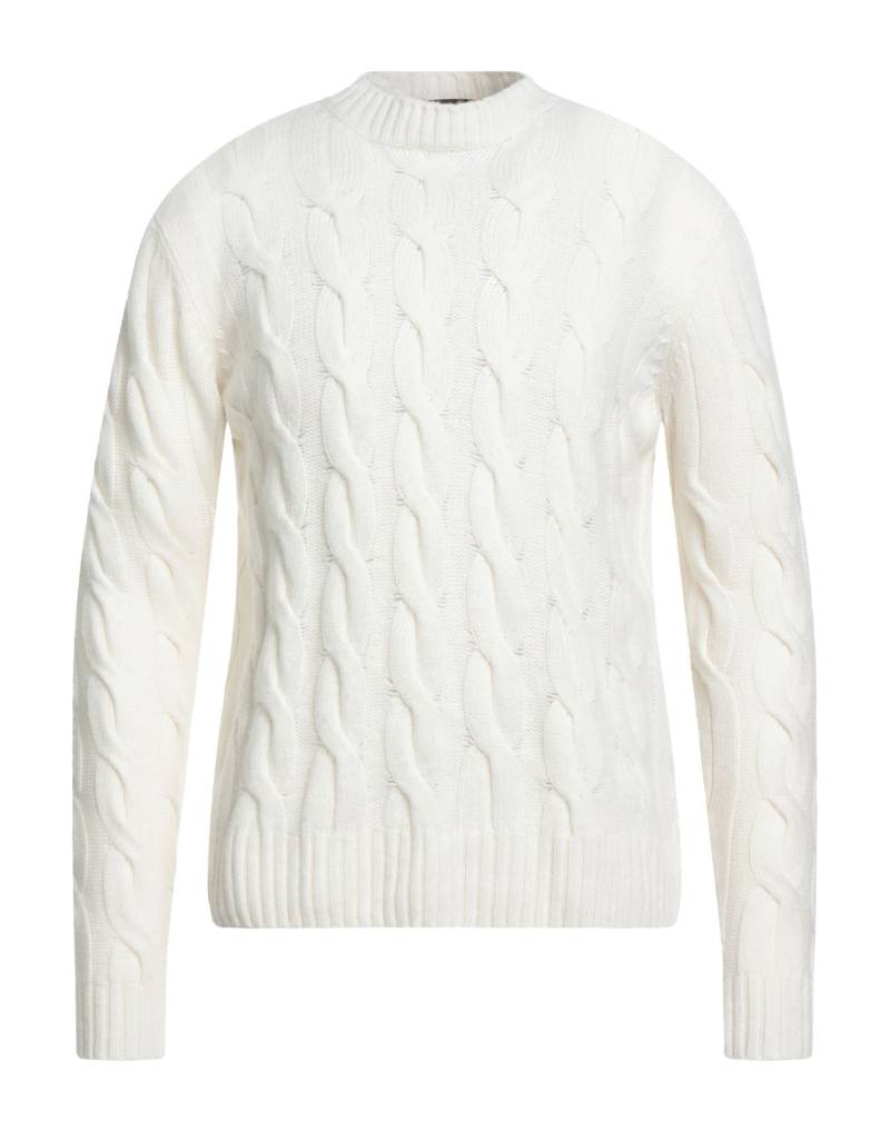 MOORER Pullover Herren Weiß von MOORER