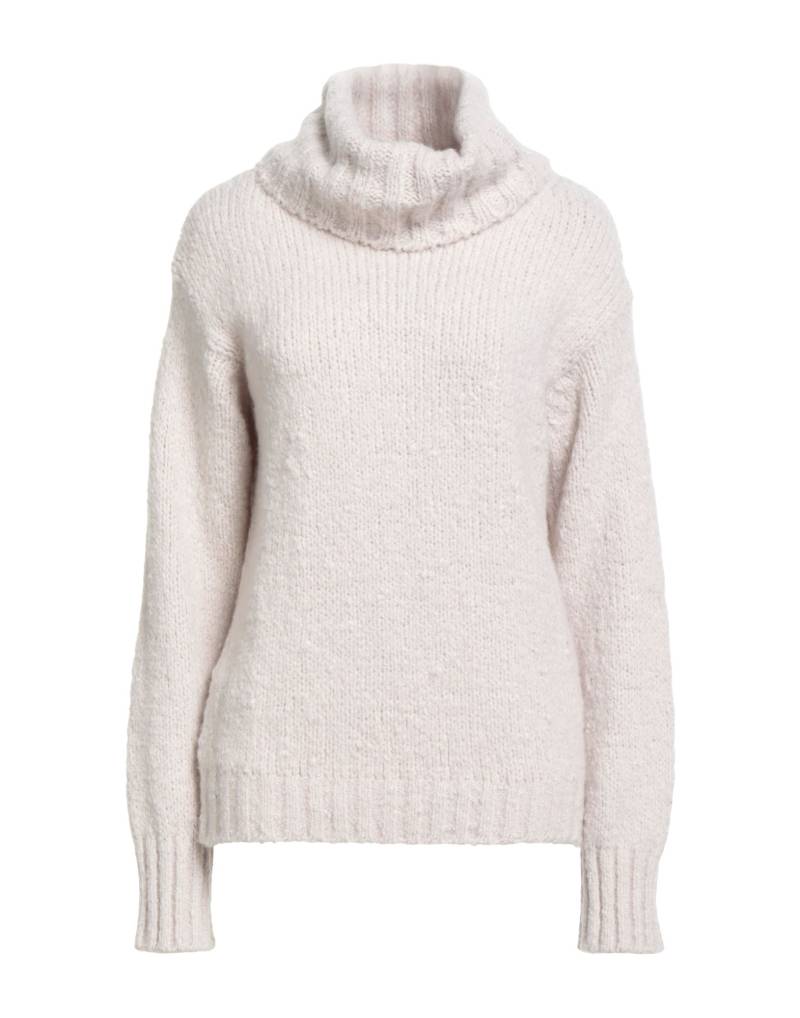 MOORER Rollkragenpullover Damen Maulwurfsgrau von MOORER