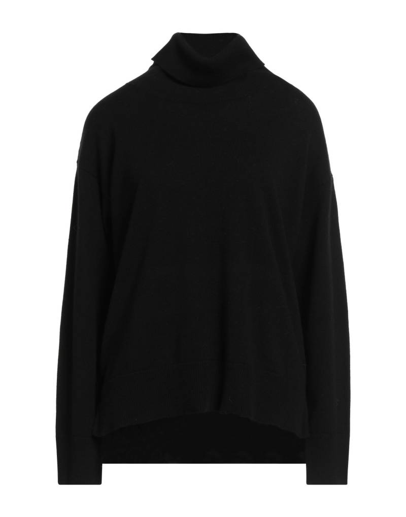 MOORER Rollkragenpullover Damen Schwarz von MOORER