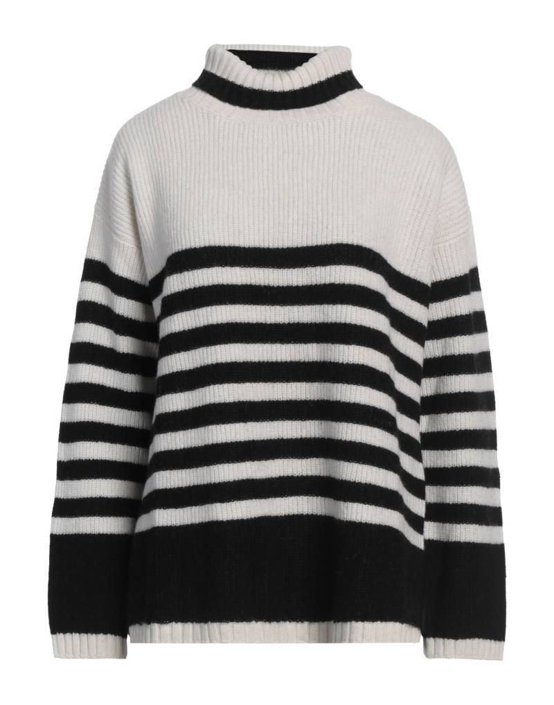 MOORER Rollkragenpullover Damen Schwarz von MOORER