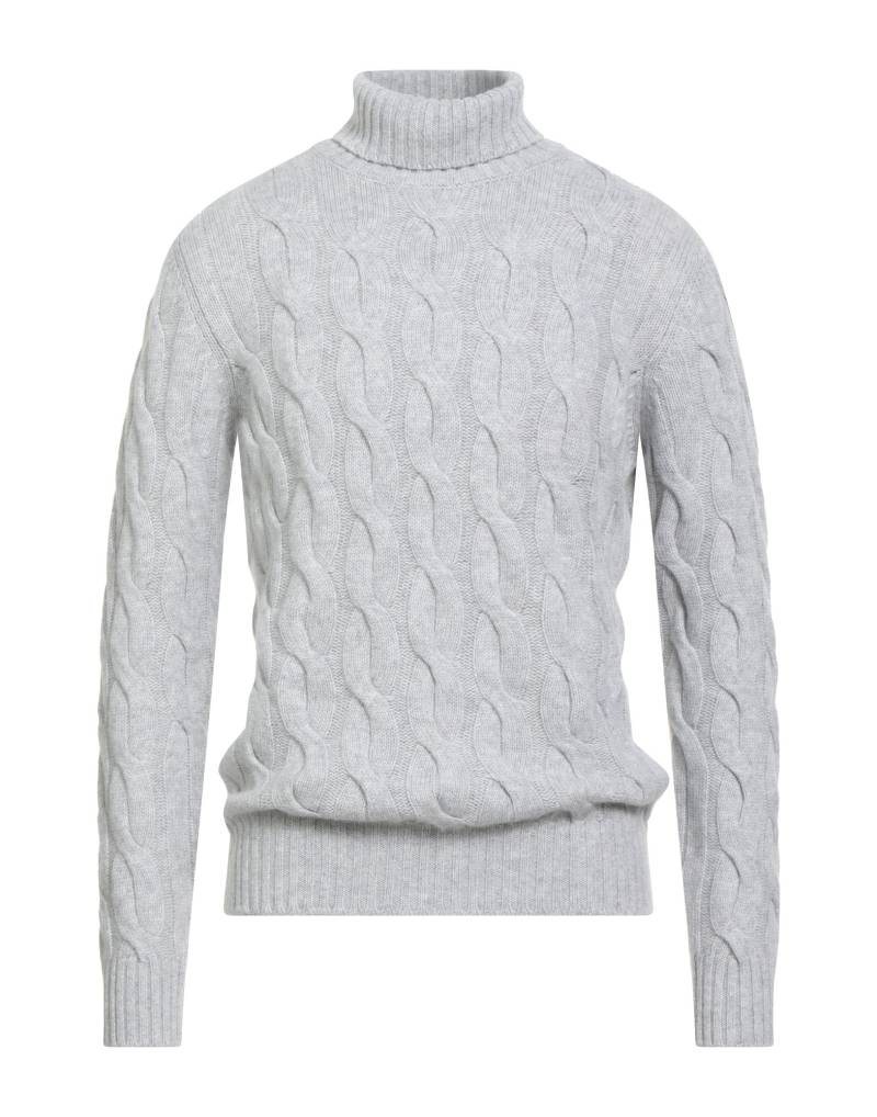 MOORER Rollkragenpullover Herren Hellgrau von MOORER